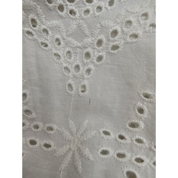 Alice + Olivia Women's Size 10 Shantella Embroidered Cotton Voile Maxi Dress NWT - Picture 12 of 14